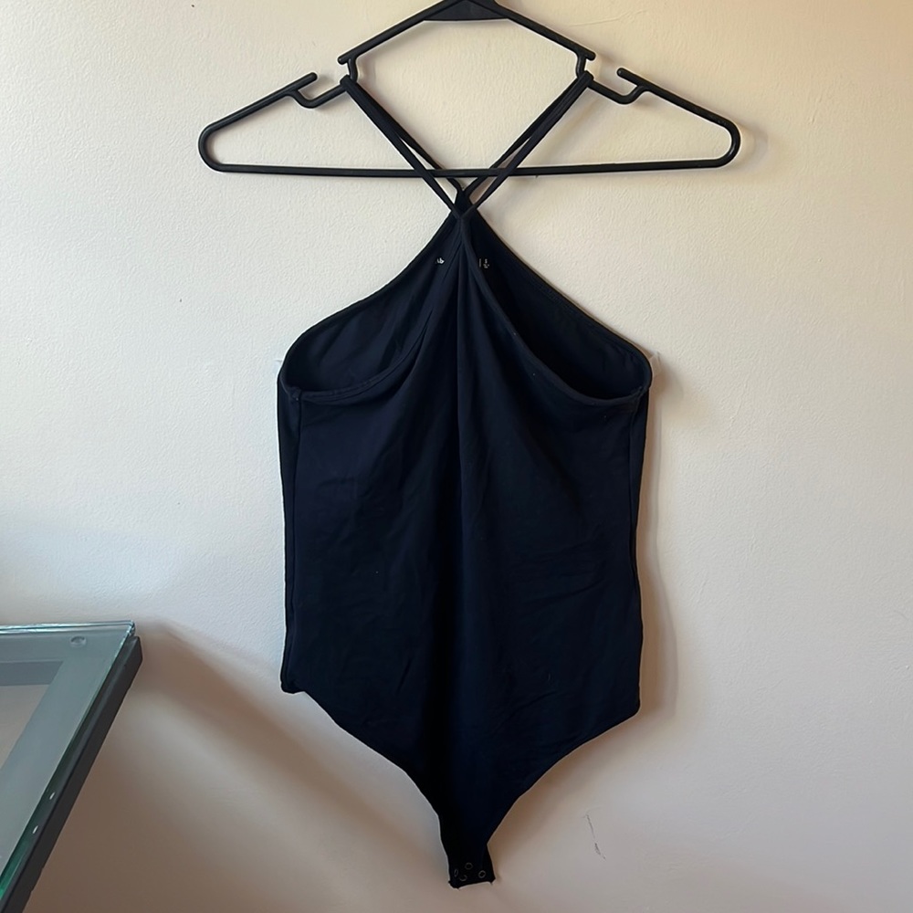 Black, Abercrombie Body Suit, Size S